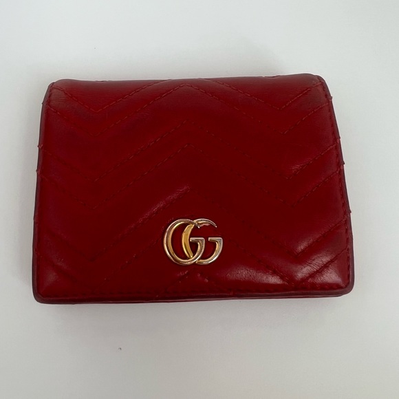 Gucci GG Marmont Card case wallet - Picture 1 of 7